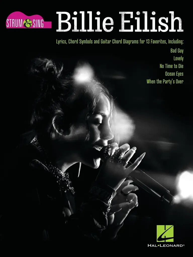Cover: 840126955088 | Billie Eilish - Strum &amp; Sing Guitar | Strum and Sing | Buch | 2021