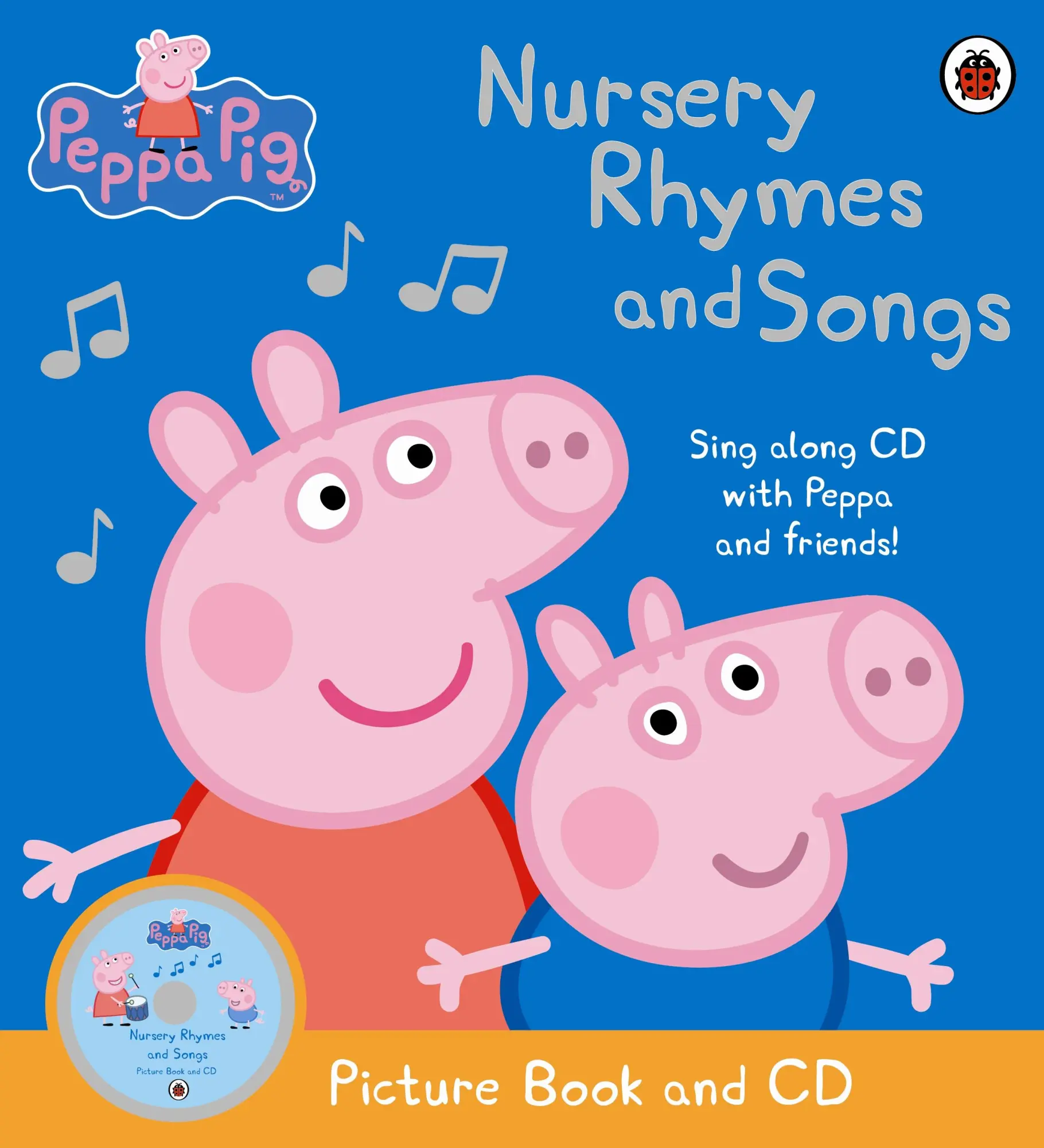 Cover: 9781409305088 | Peppa Pig: Nursery Rhymes and Songs | Picture Book and CD | Peppa Pig Cover: 9781409305088 | Peppa Pig: Nursery Rhymes and Songs | Picture Book and CD | Peppa Pig