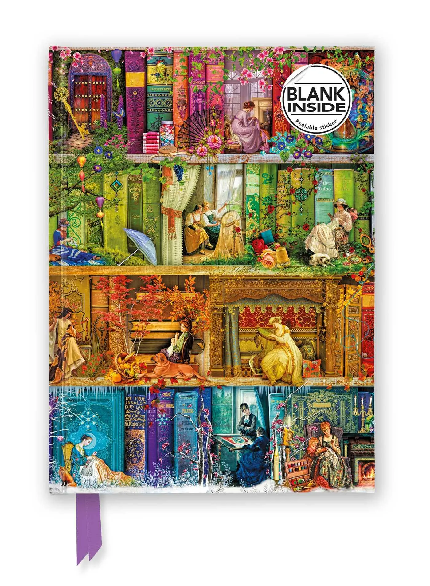 Cover: 9781835625088 | Aimee Stewart: A Stitch in Time (Foiled Blank Journal) | Publishing