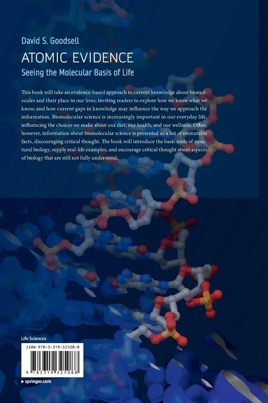 Rückseite: 9783319325088 | Atomic Evidence | Seeing the Molecular Basis of Life | Goodsell | Buch