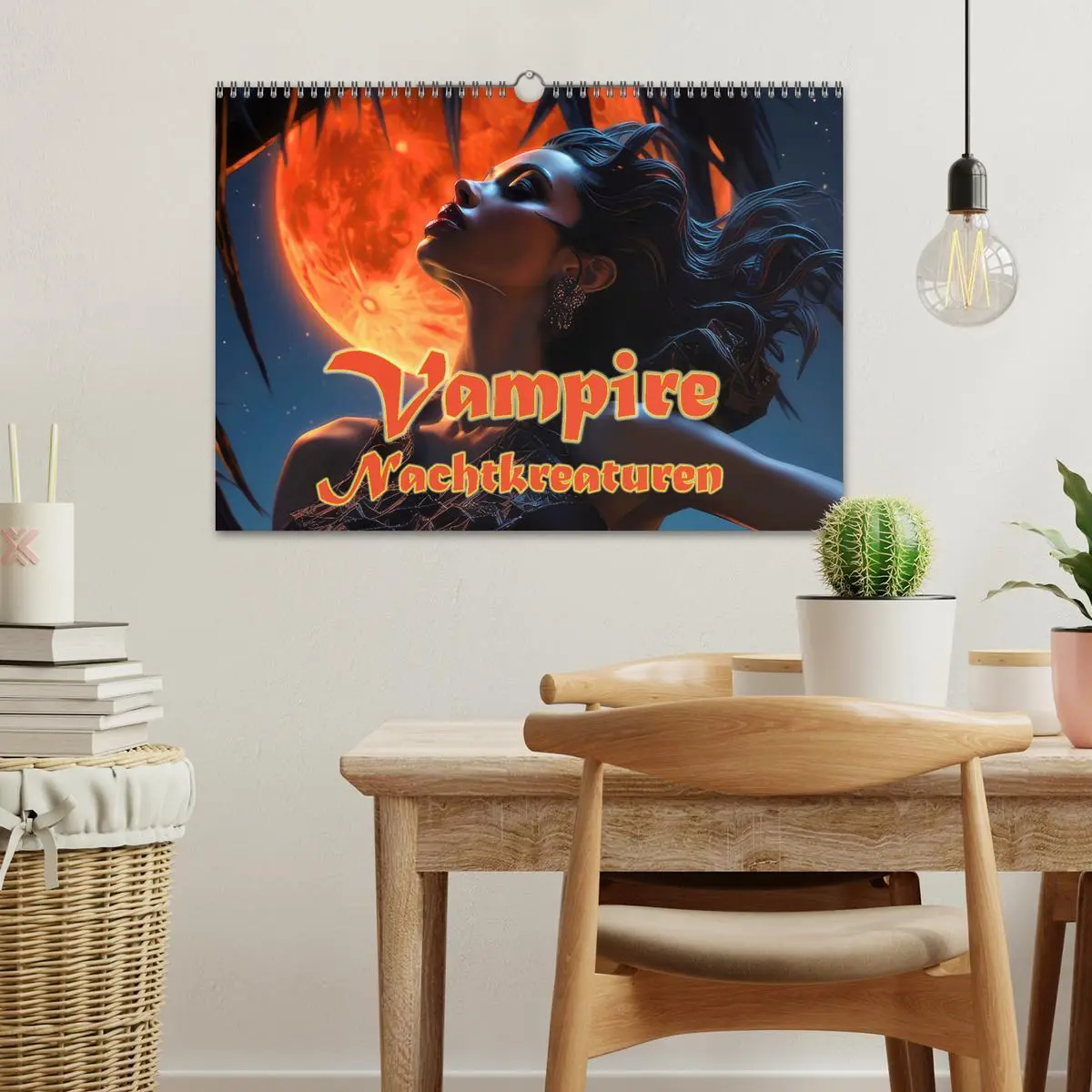 Bild: 9783457485088 | Vampire Nachtkreaturen (Wandkalender 2026 DIN A3 quer), CALVENDO...