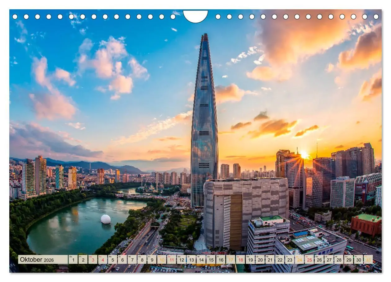 Bild: 9783457865088 | Die 12 meistbesuchten Städte der Welt (Wandkalender 2026 DIN A4...