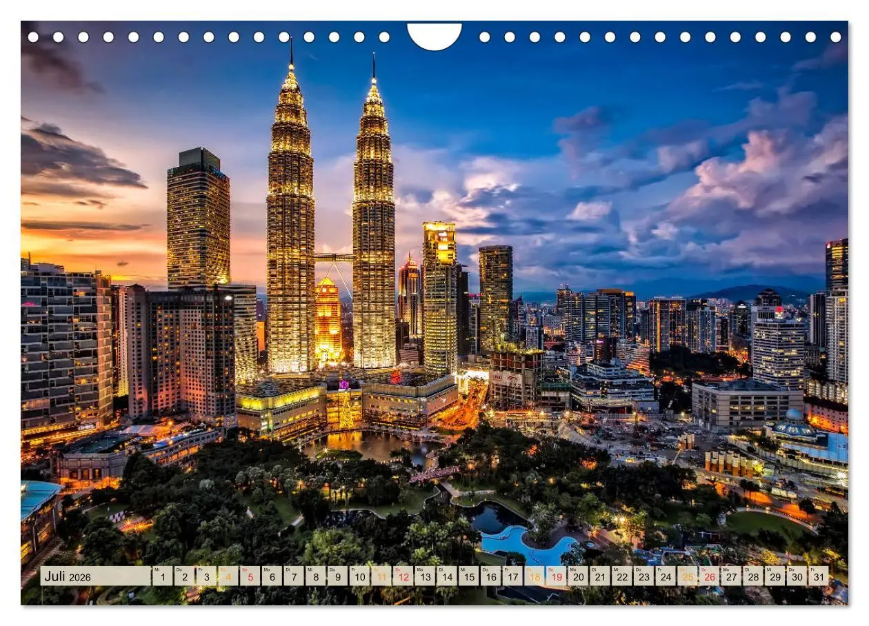 Bild: 9783457865088 | Die 12 meistbesuchten Städte der Welt (Wandkalender 2026 DIN A4...