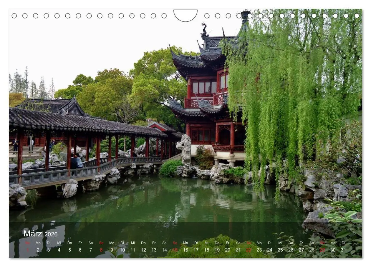 Bild: 9783516025088 | Shanghai - faszinierende Facetten (Wandkalender 2026 DIN A4 quer),...