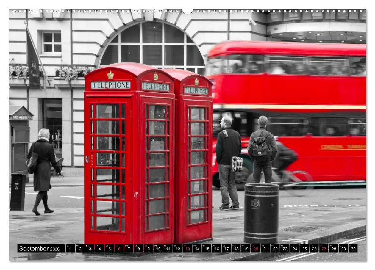 Bild: 9783516195088 | LONDON Stadtansichten (Wandkalender 2026 DIN A2 quer), CALVENDO...