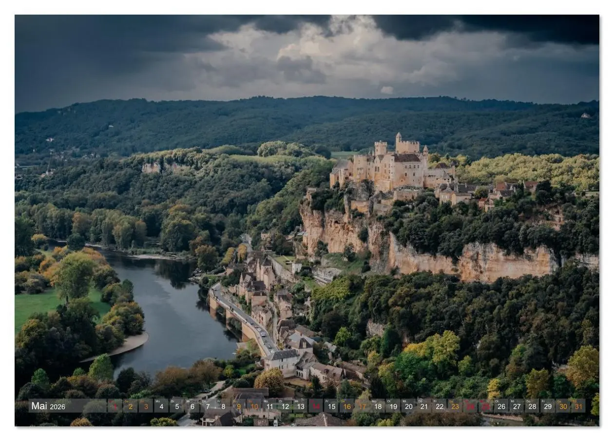 Bild: 9783516645088 | Fernweh nach Frankreich (Tischkalender 2026 DIN A5 quer), CALVENDO...