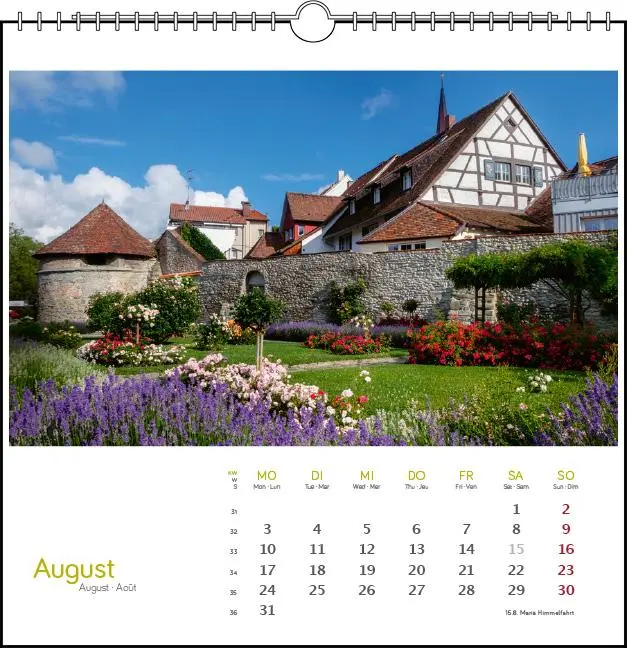 Bild: 9783861925088 | Westlicher Bodensee 2026 | Postkarten-Tischkalender | Frank Herkner