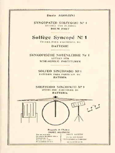 Cover: 9790707005088 | SOLFEGE SYNCOPE VOLUME 1 DRUMS | DANTE AGOSTINI | Taschenbuch | Buch