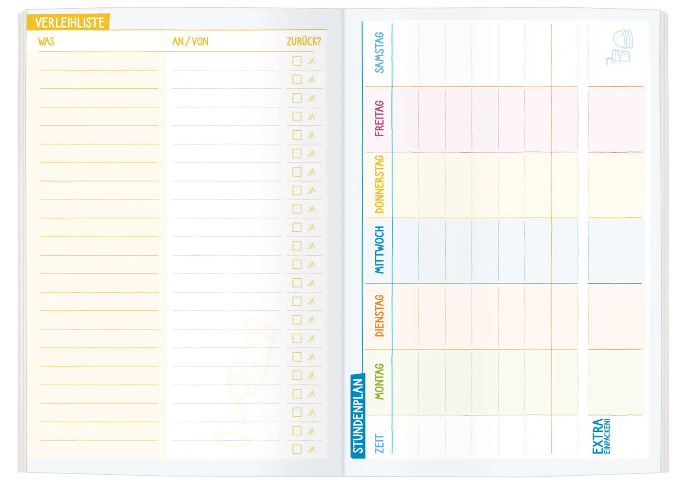 Bild: 4029357115188 | Aufgabenheft Farbenfroh A5 [Delfine] EM | Andreas Reiter | Kalender