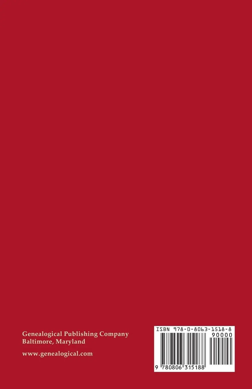Rückseite: 9780806315188 | Plantagenet Ancestry of Seventeenth-Century Colonists. the Descent...