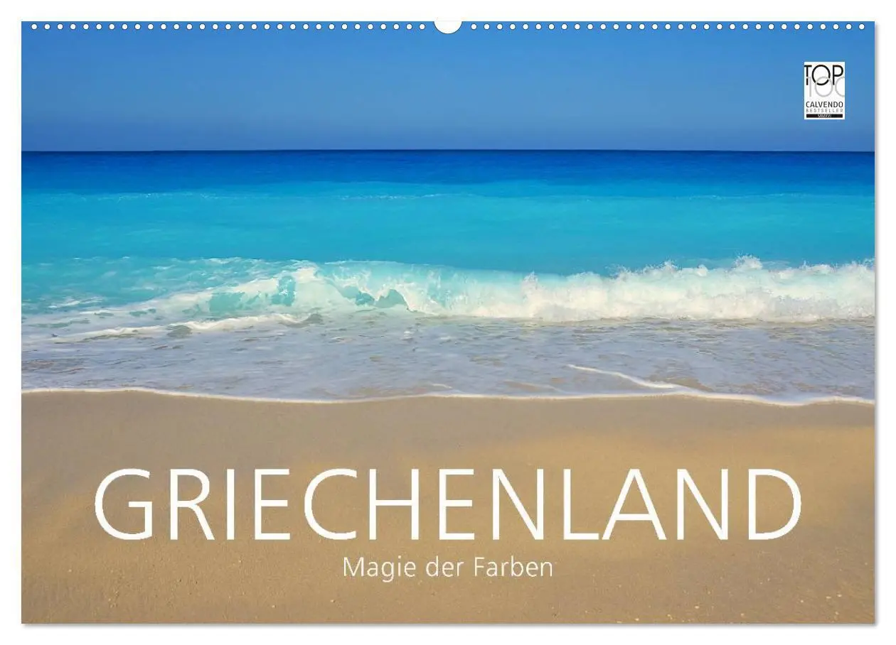 Cover: 9783435525188 | Griechenland - Magie der Farben (Wandkalender 2025 DIN A2 quer),...