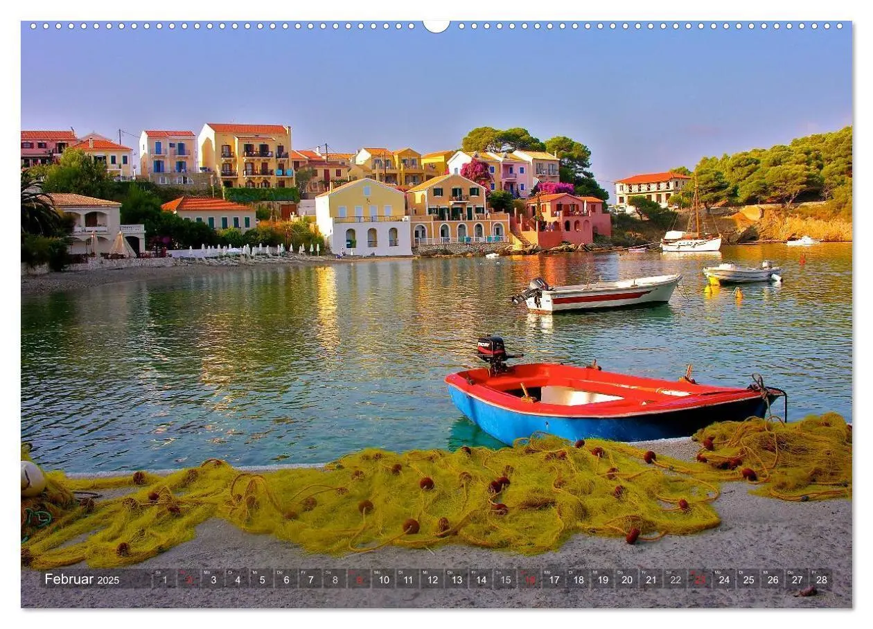 Bild: 9783435525188 | Griechenland - Magie der Farben (Wandkalender 2025 DIN A2 quer),...