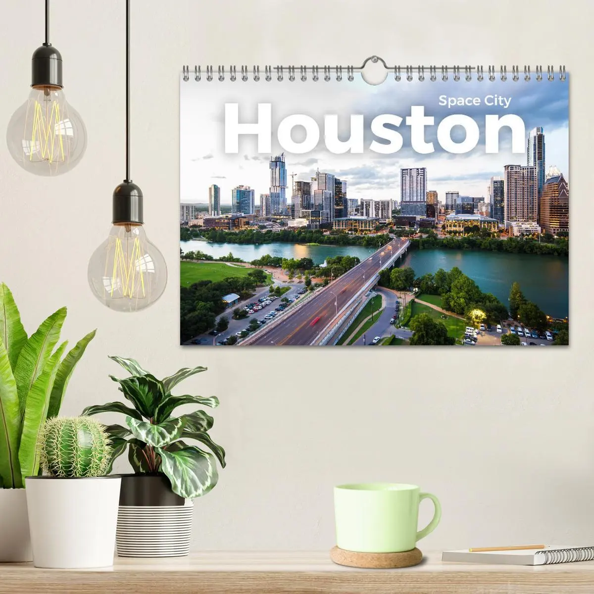 Bild: 9783457615188 | Houston - Space City (Wandkalender 2026 DIN A4 quer), CALVENDO...
