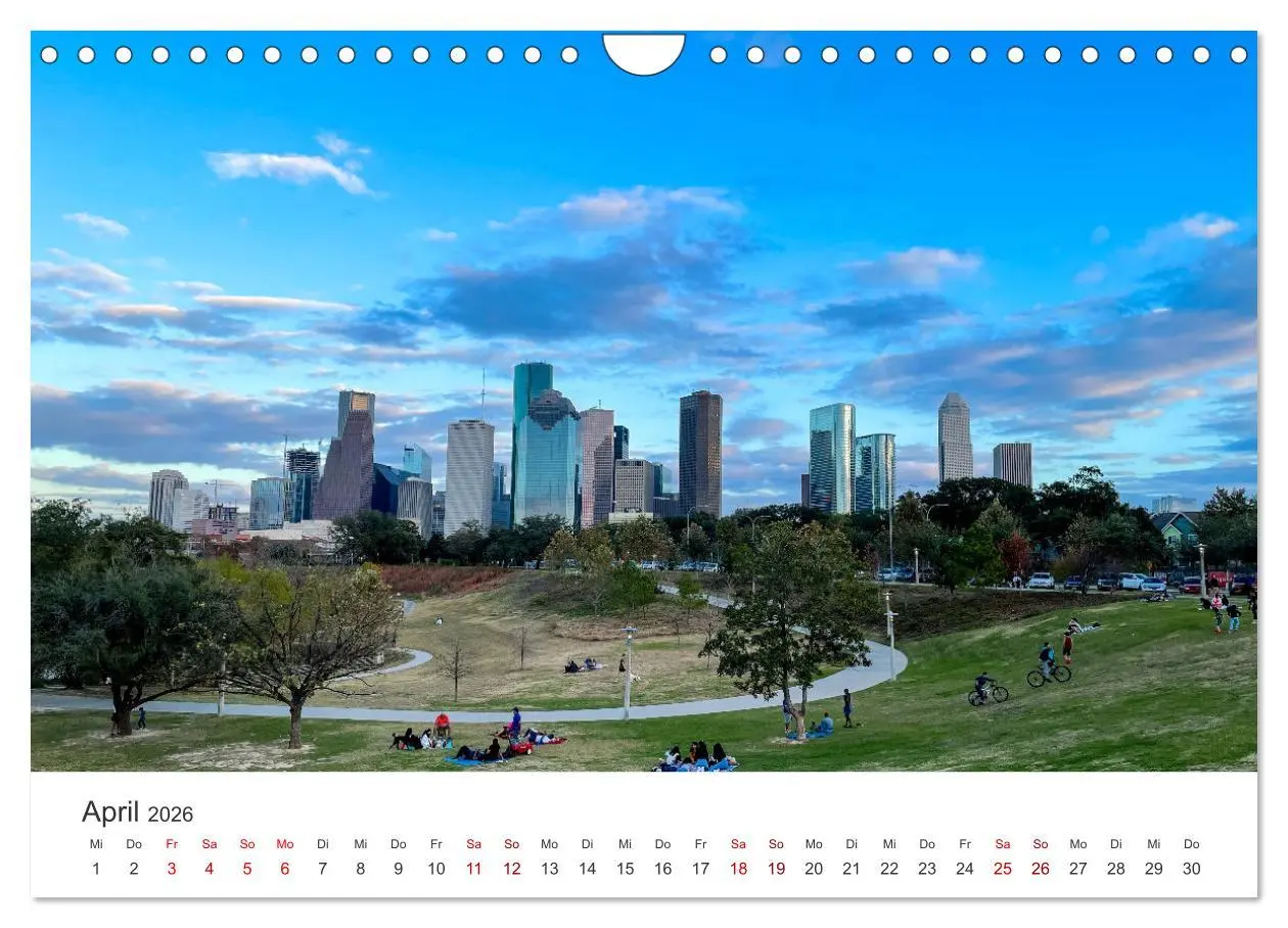 Bild: 9783457615188 | Houston - Space City (Wandkalender 2026 DIN A4 quer), CALVENDO...