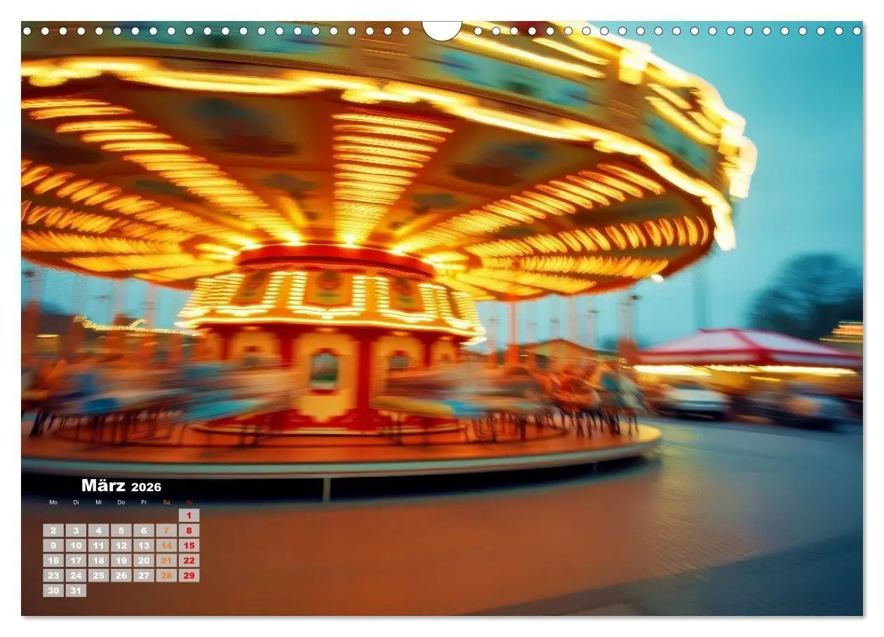 Bild: 9783516705188 | Riesenräder und Kirmes (Wandkalender 2026 DIN A3 quer), CALVENDO...