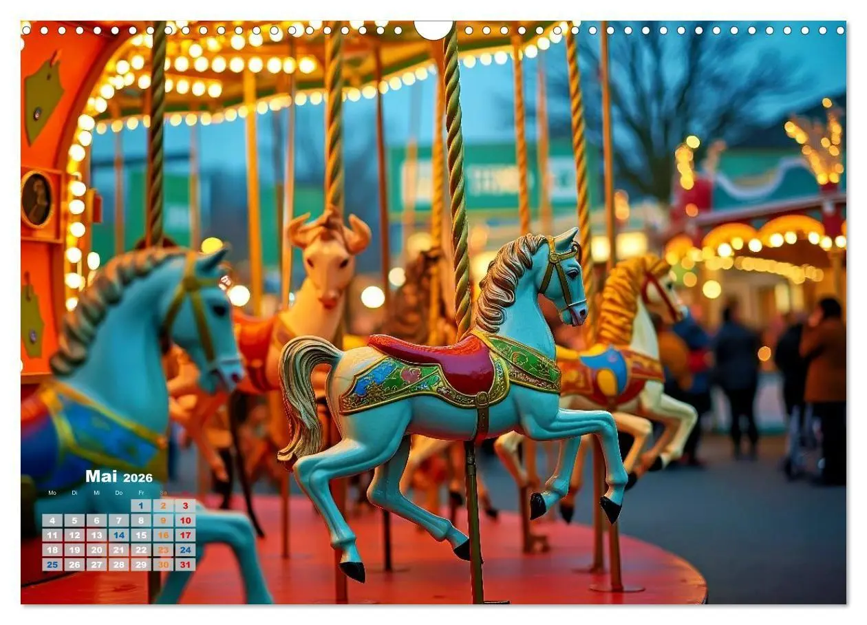 Bild: 9783516705188 | Riesenräder und Kirmes (Wandkalender 2026 DIN A3 quer), CALVENDO...