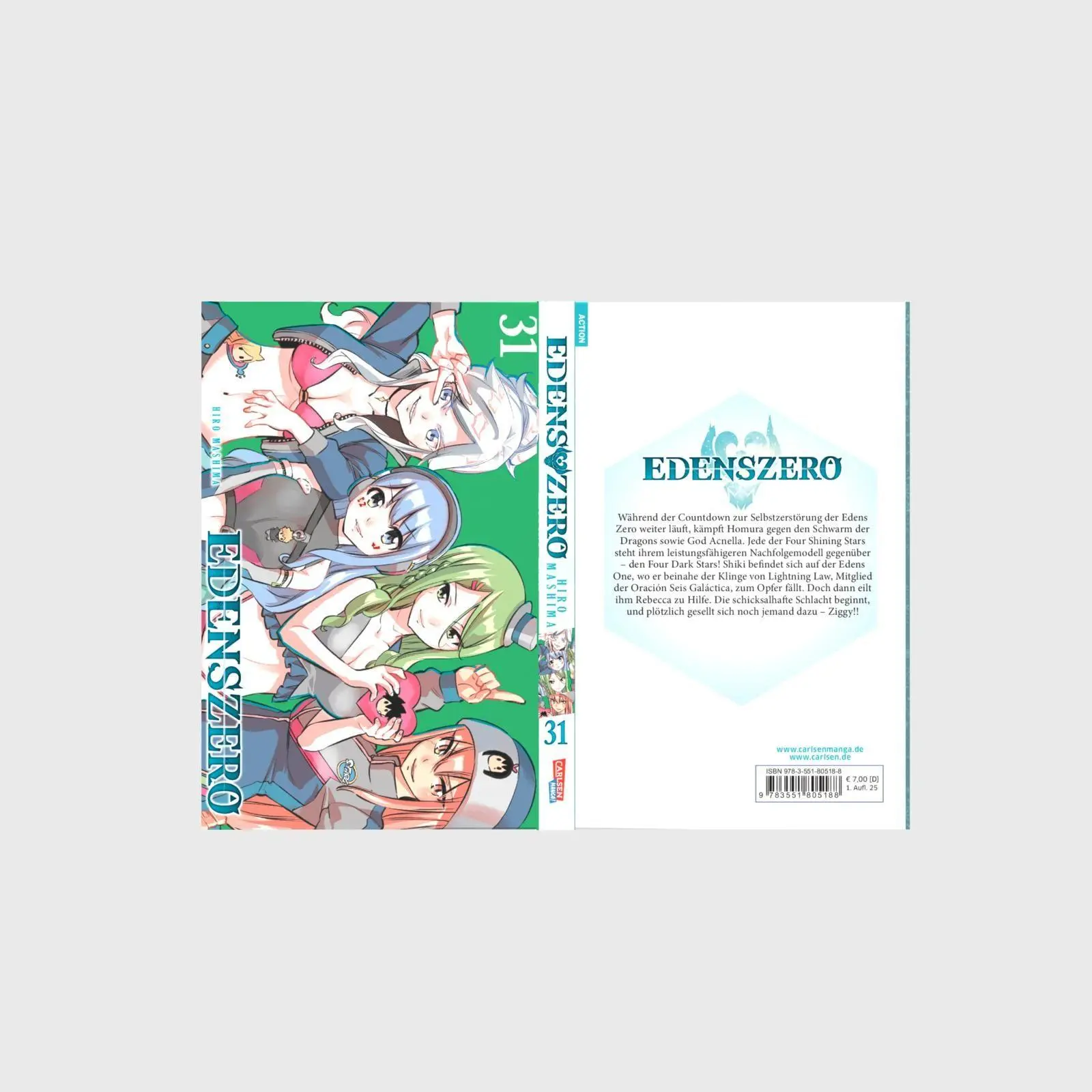 Bild: 9783551805188 | Edens Zero 31 | Hiro Mashima | Taschenbuch | Edens Zero | 192 S.