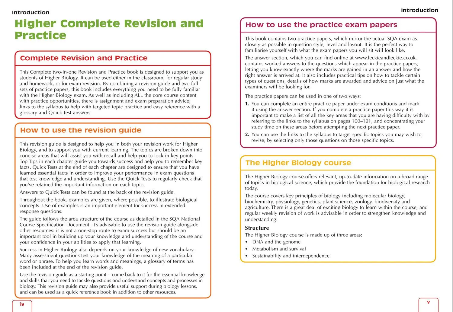 Bild: 9780008365288 | Complete Revision and Practice Sqa Exams - Higher Biology Complete...