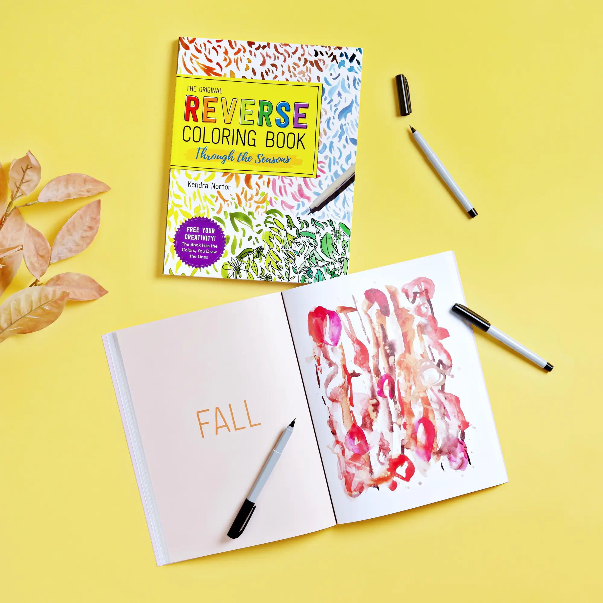 Bild: 9781523515288 | The Reverse Coloring Book(TM): Through the Seasons | Kendra Norton
