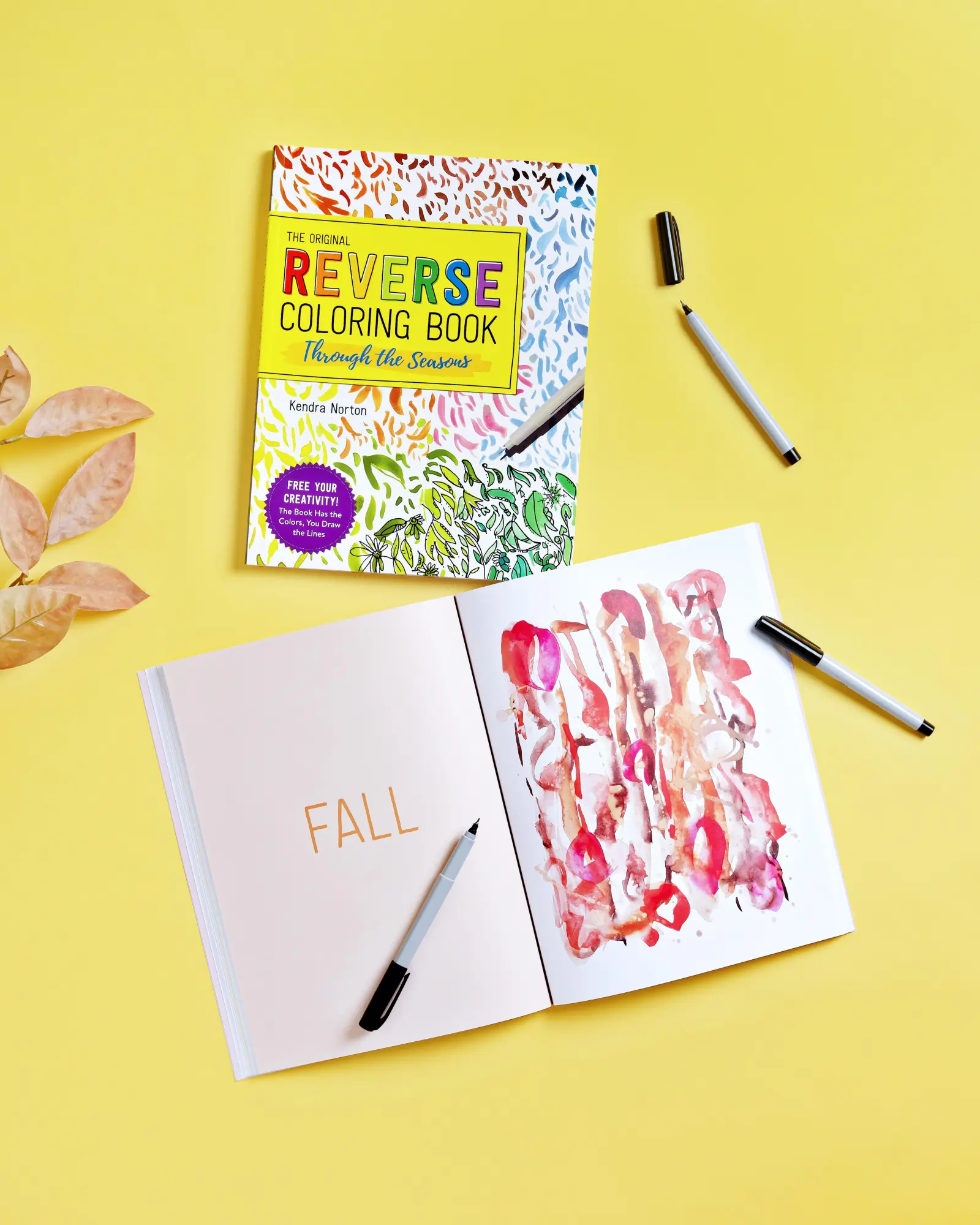 Bild: 9781523515288 | The Reverse Coloring Book(TM): Through the Seasons | Kendra Norton