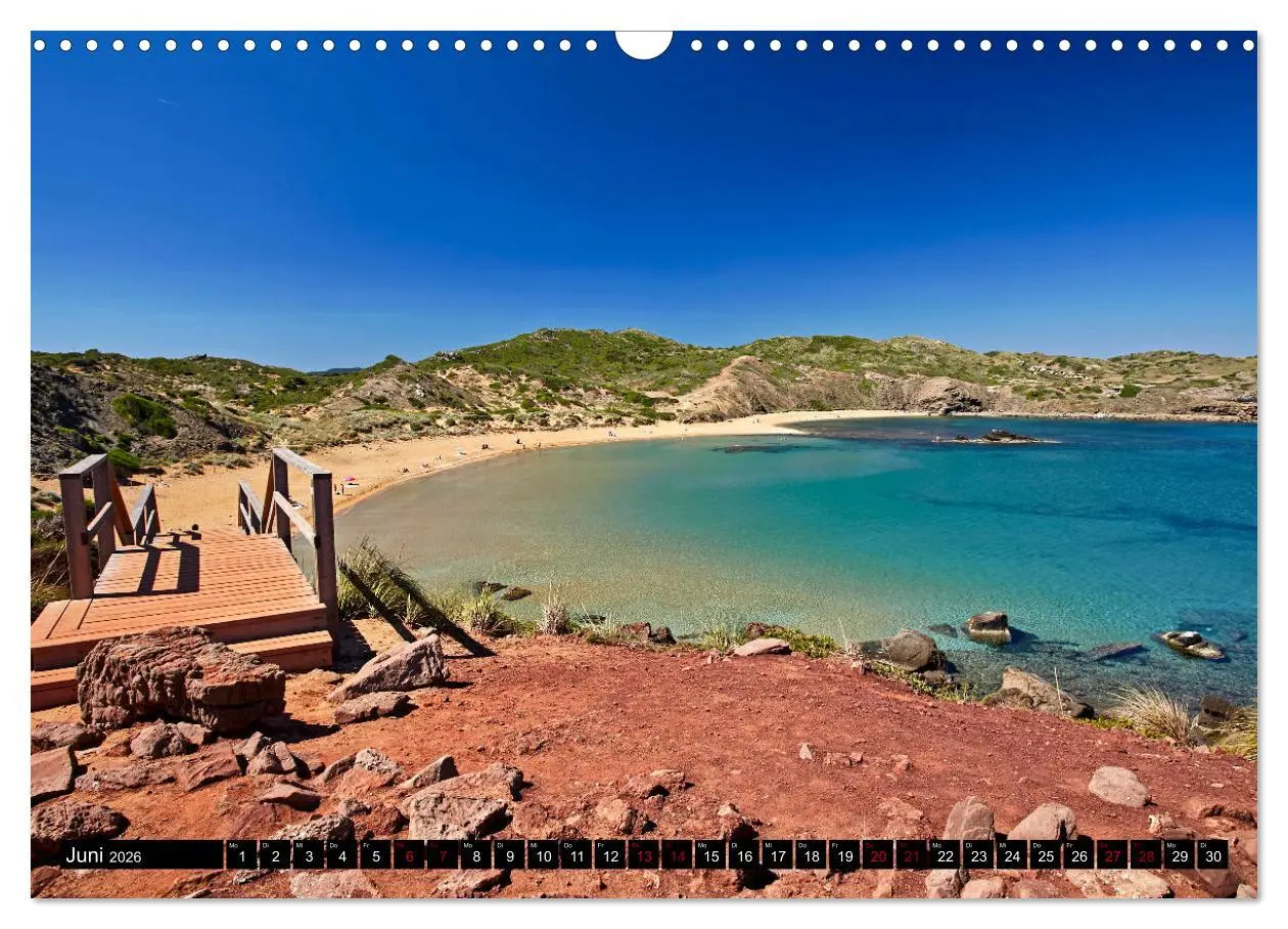 Bild: 9783457845288 | MENORCA - Die sanfte Perle (Wandkalender 2026 DIN A3 quer),...