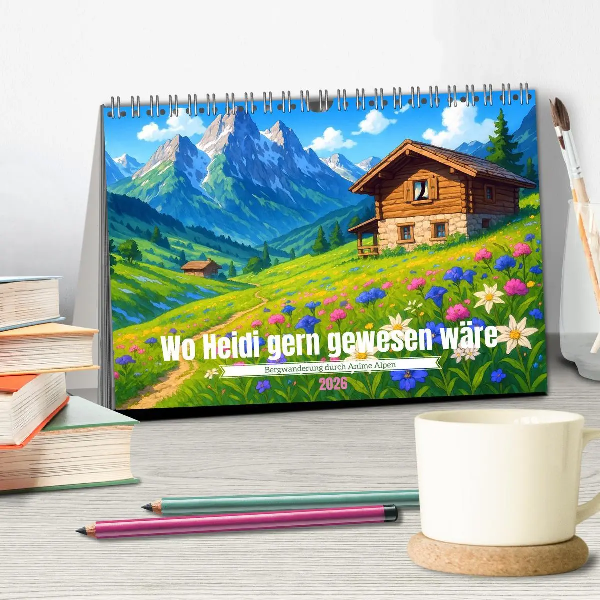 Bild: 9783516625288 | Wo Heidi gern gewesen wäre (Tischkalender 2026 DIN A5 quer),...