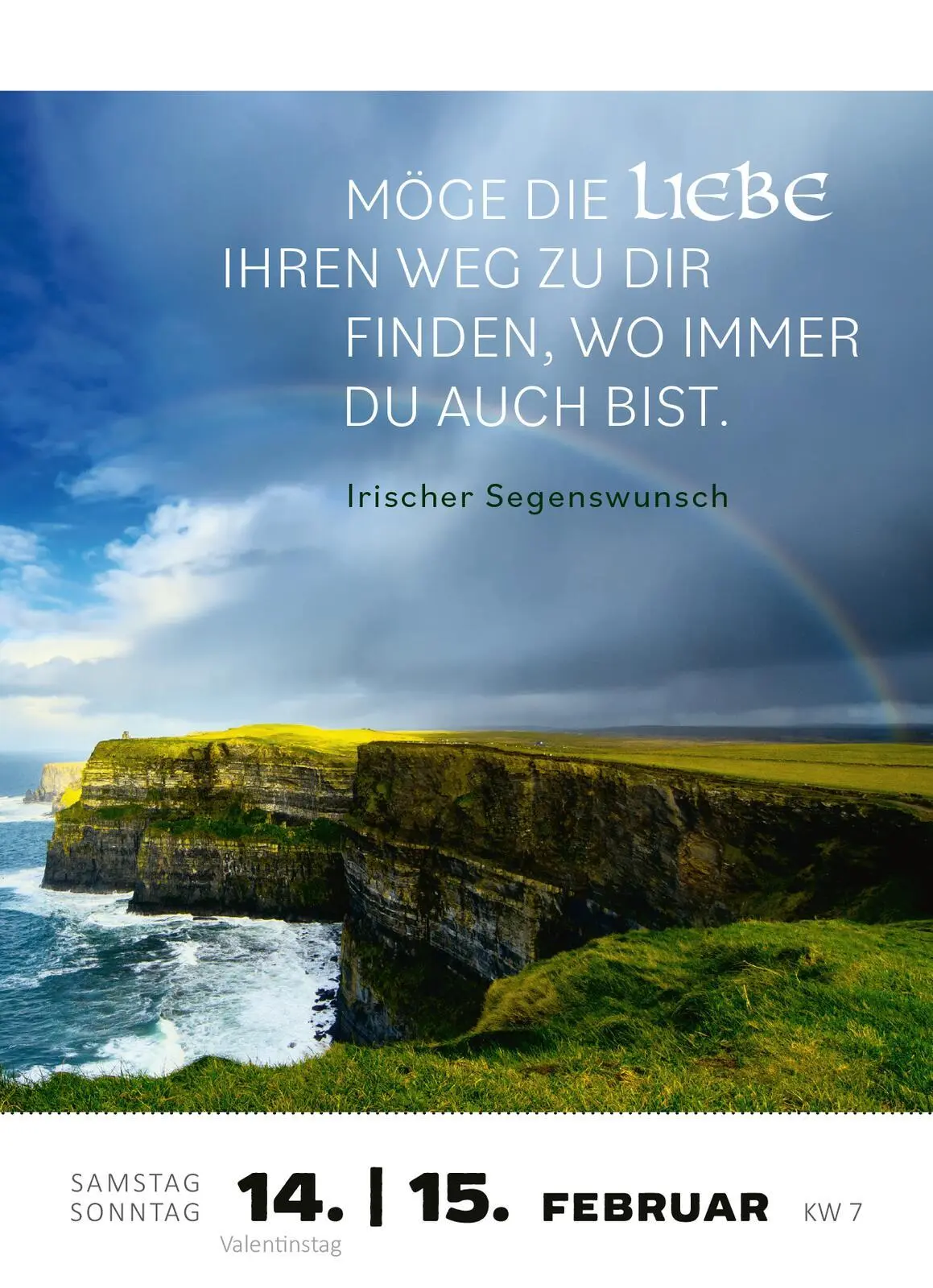 Bild: 4014489135388 | Abreißkalender Irische Segenswünsche 2026 | Kalender | 640 S. | 2026