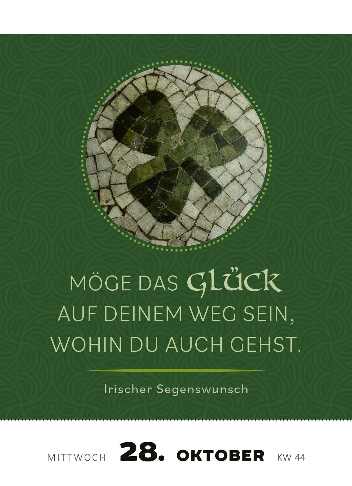 Bild: 4014489135388 | Abreißkalender Irische Segenswünsche 2026 | Kalender | 640 S. | 2026