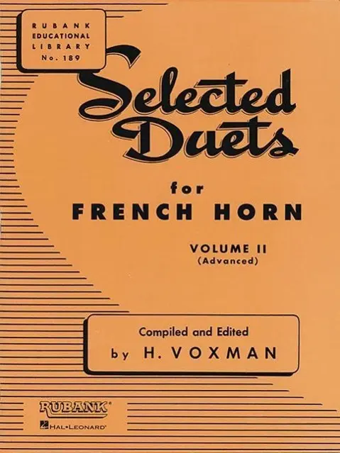 Cover: 9781423445388 | Selected Duets for French Horn | Volume 2 - Advanced | H. Voxman