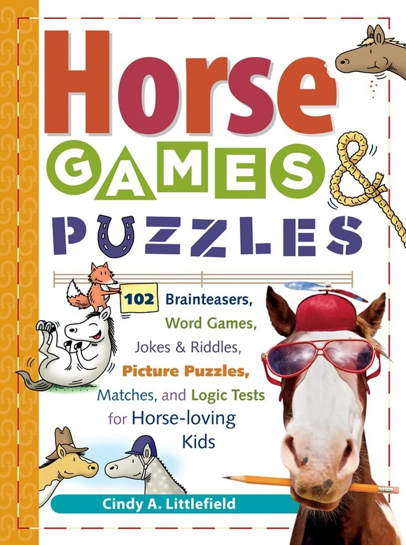 Cover: 9781580175388 | Horse Games &amp; Puzzles for Kids | Cindy A Littlefield | Taschenbuch