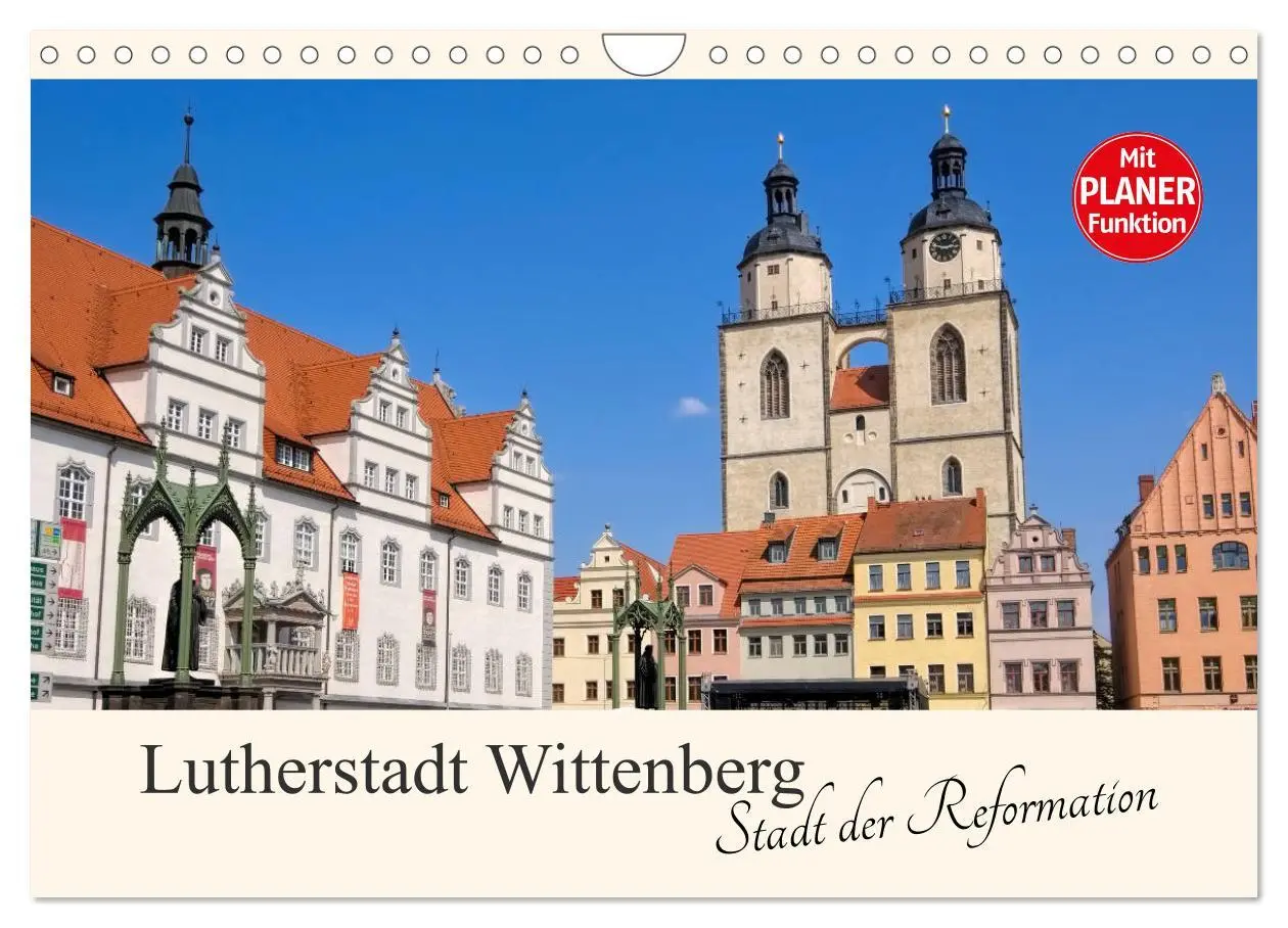 Cover: 9783457905388 | Lutherstadt Wittenberg - Stadt der Reformation (Wandkalender 2026...
