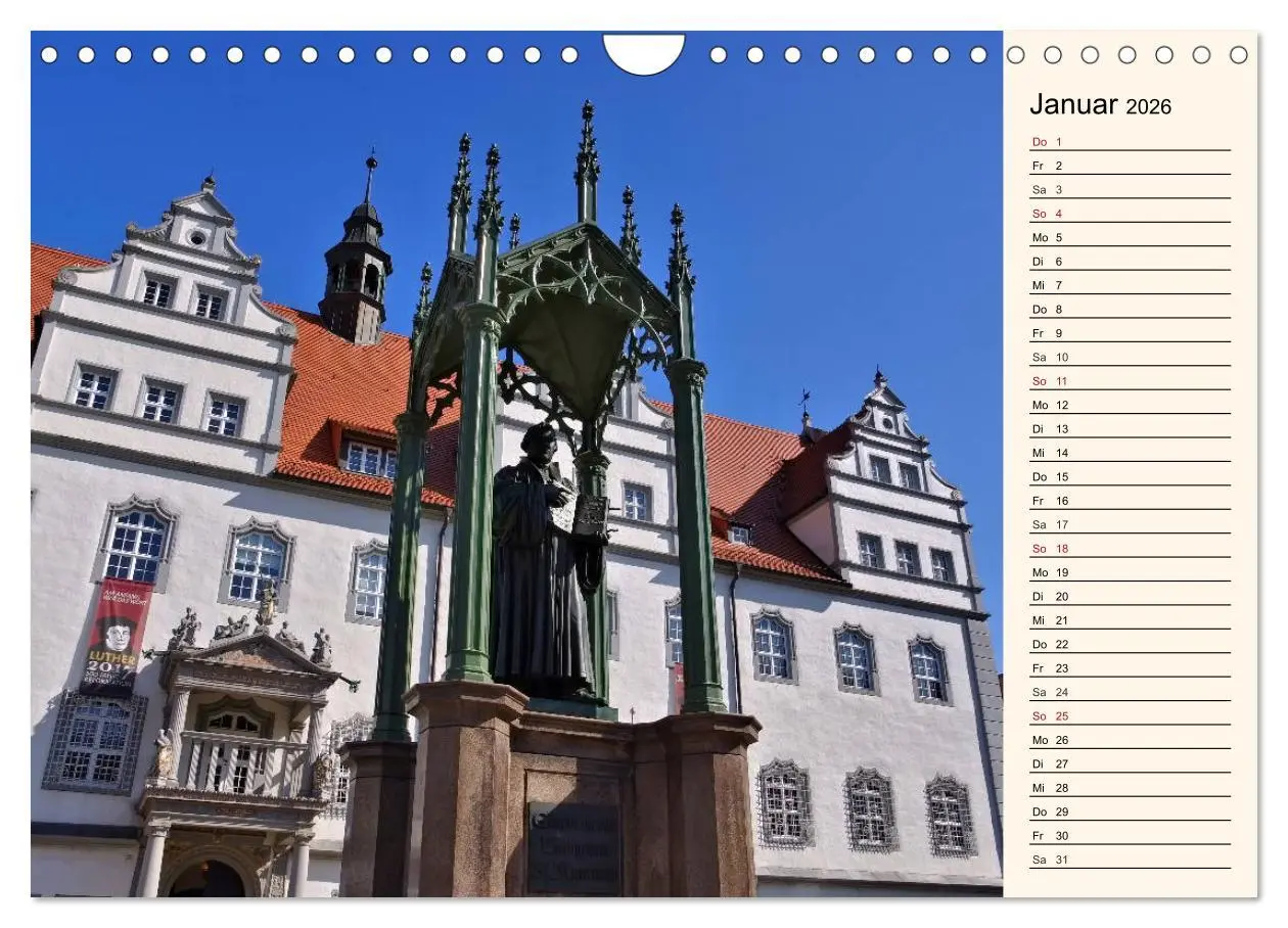 Bild: 9783457905388 | Lutherstadt Wittenberg - Stadt der Reformation (Wandkalender 2026...