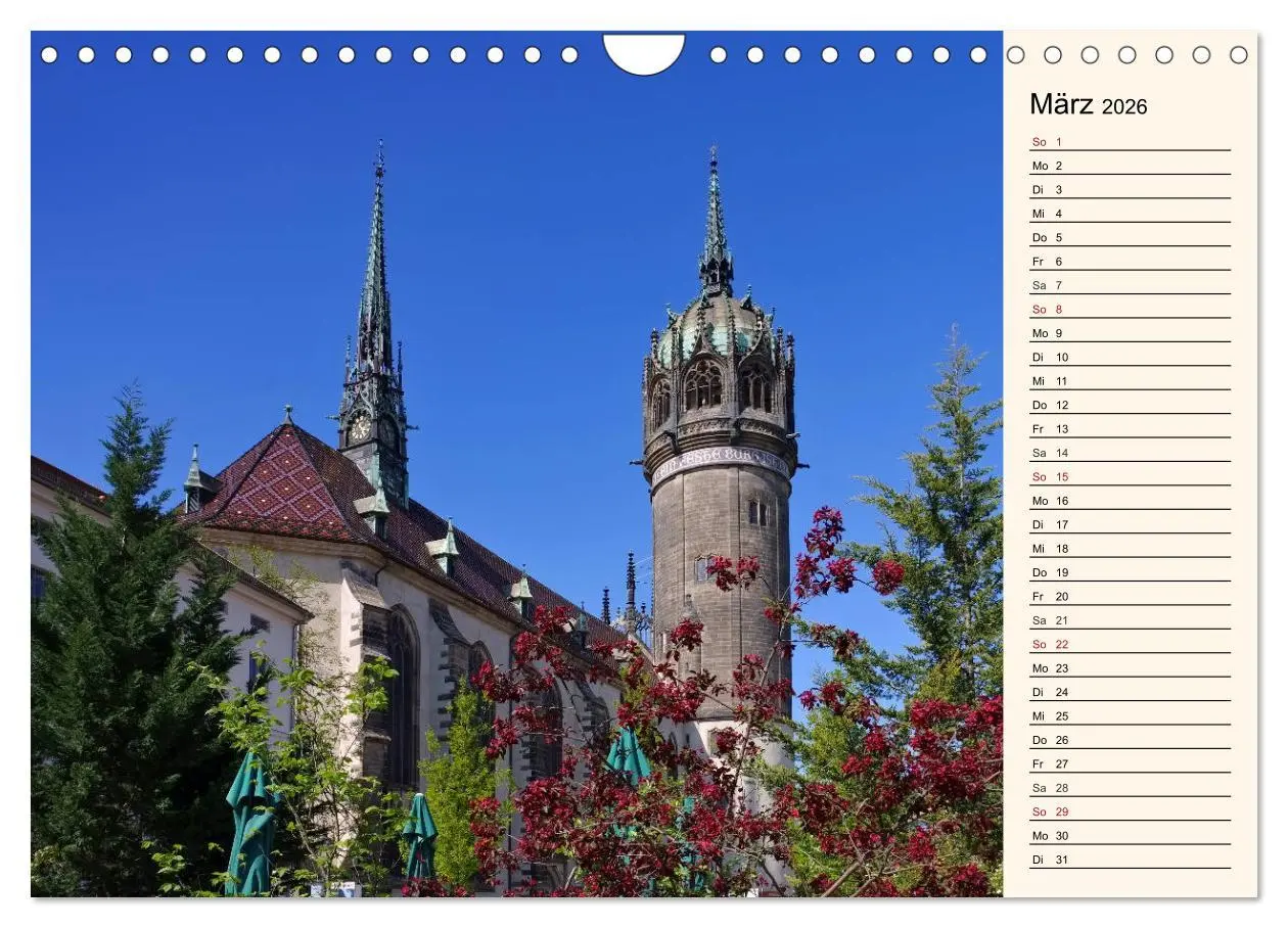 Bild: 9783457905388 | Lutherstadt Wittenberg - Stadt der Reformation (Wandkalender 2026...