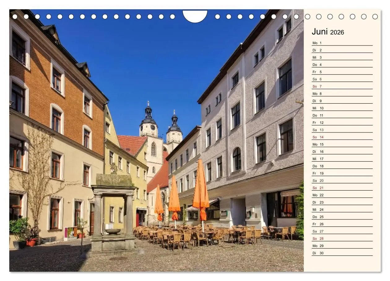 Bild: 9783457905388 | Lutherstadt Wittenberg - Stadt der Reformation (Wandkalender 2026...