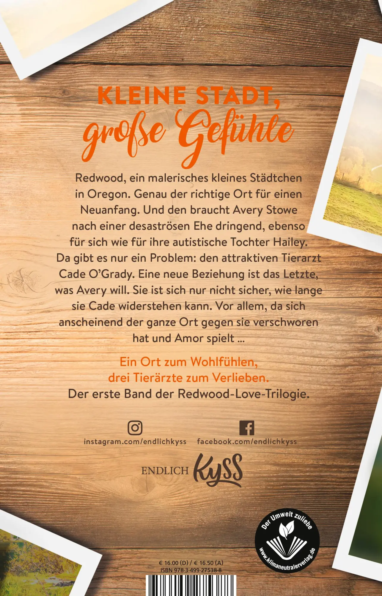 Rückseite: 9783499275388 | Redwood Love - Es beginnt mit einem Blick | Kelly Moran | Taschenbuch