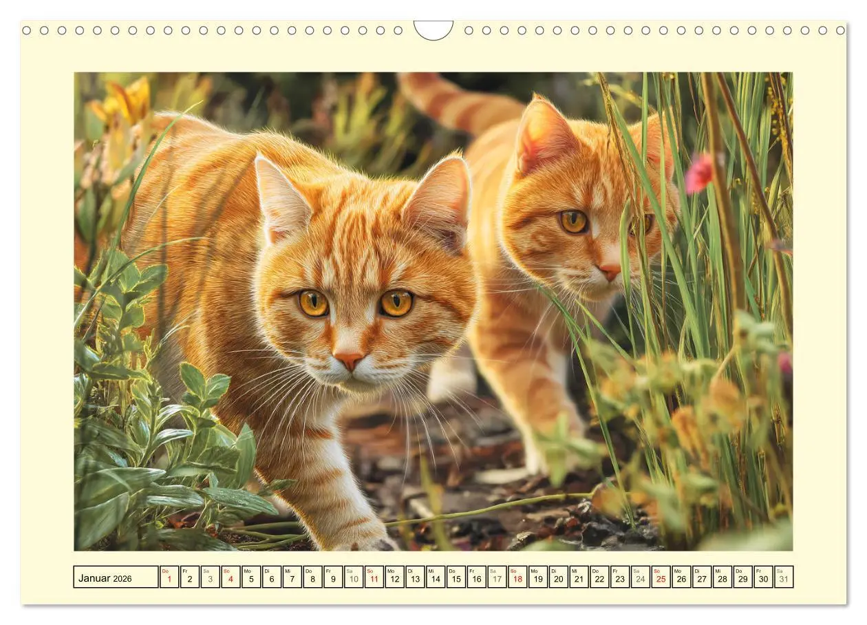 Bild: 9783516095388 | Geliebte Katzen. Unsere zauberhaften Hauskatzen im Garten...