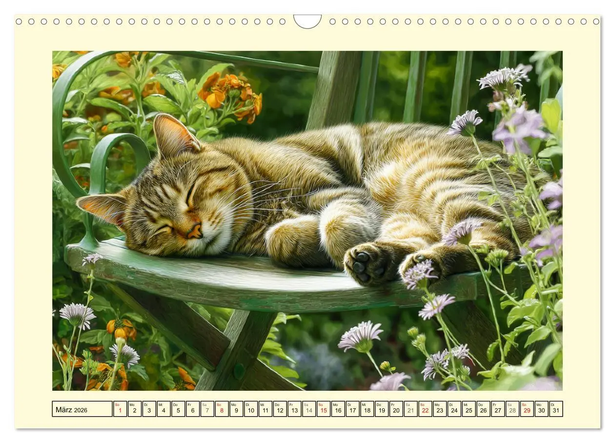 Bild: 9783516095388 | Geliebte Katzen. Unsere zauberhaften Hauskatzen im Garten...