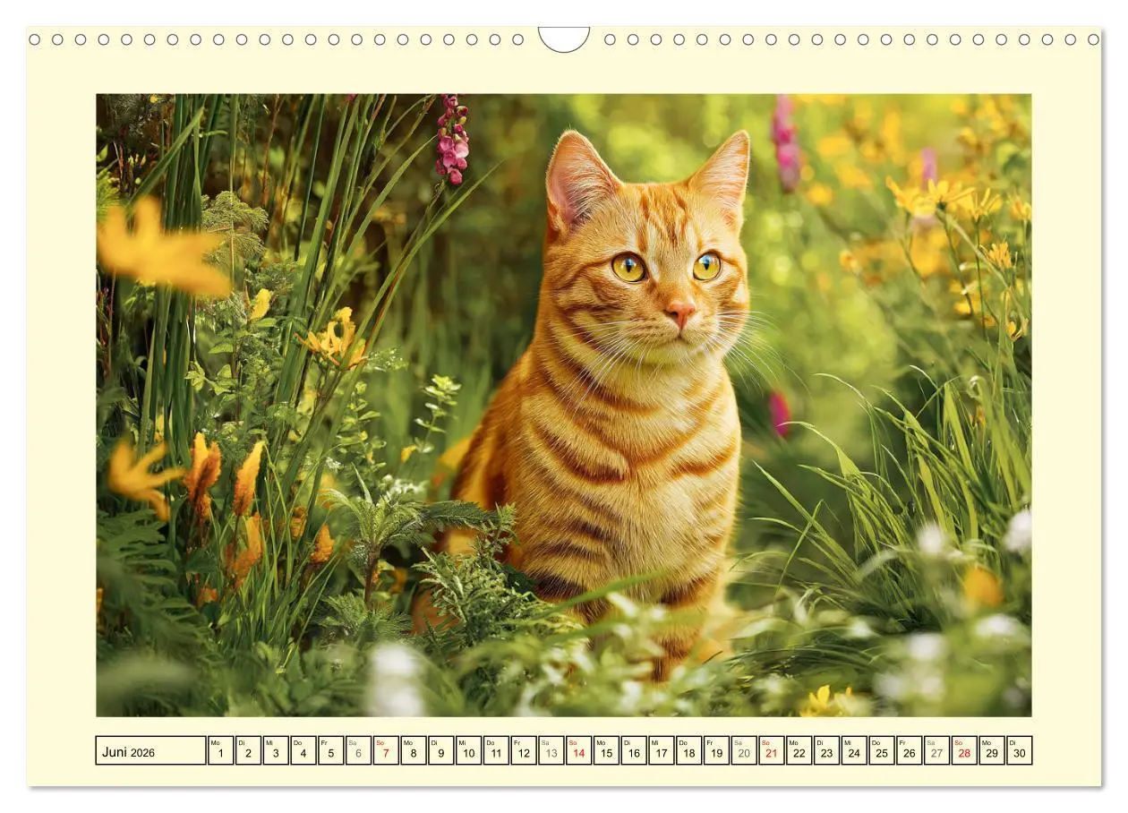 Bild: 9783516095388 | Geliebte Katzen. Unsere zauberhaften Hauskatzen im Garten...