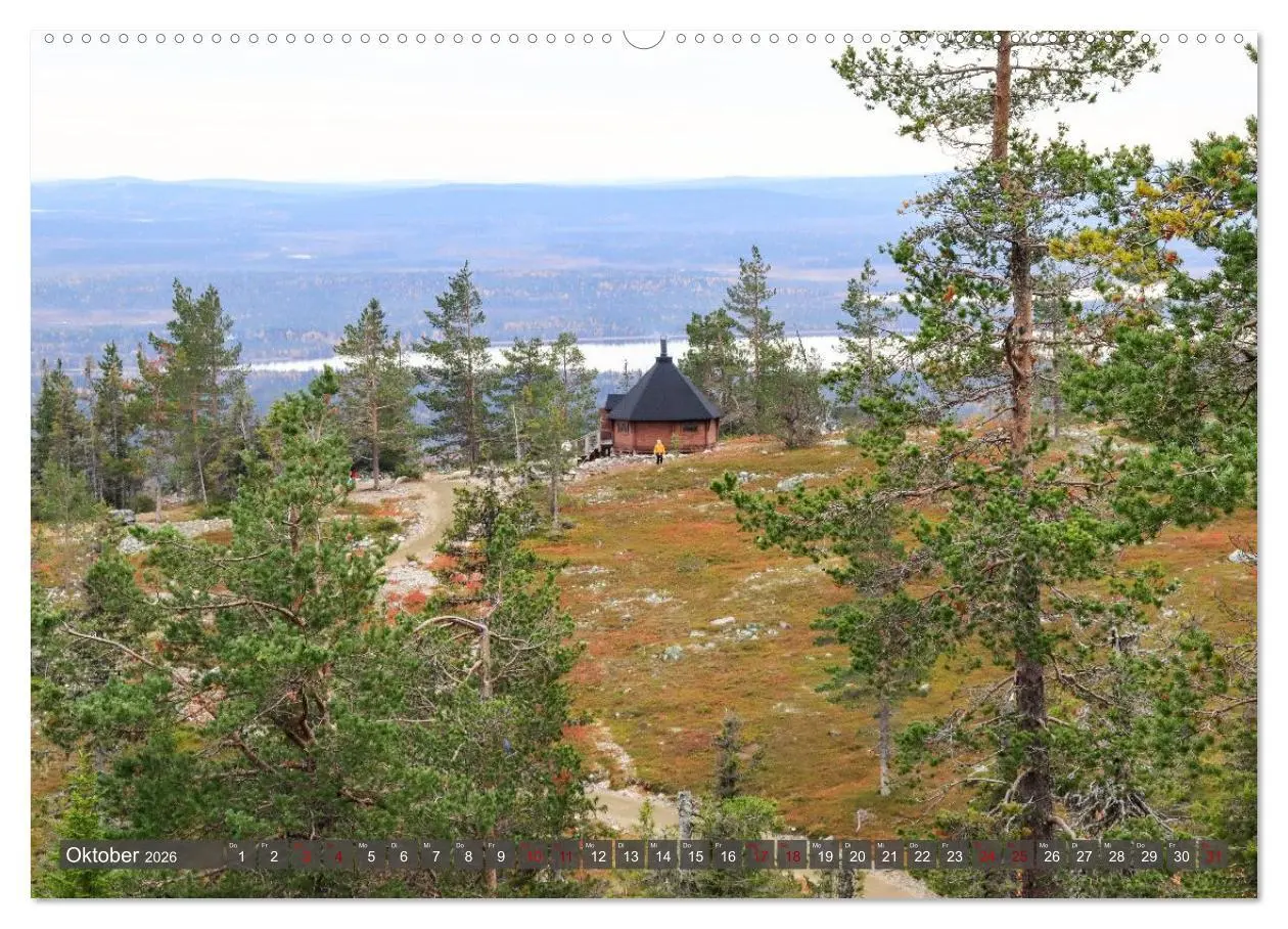 Bild: 9783516235388 | Finnisch Lappland (Wandkalender 2026 DIN A2 quer), CALVENDO...