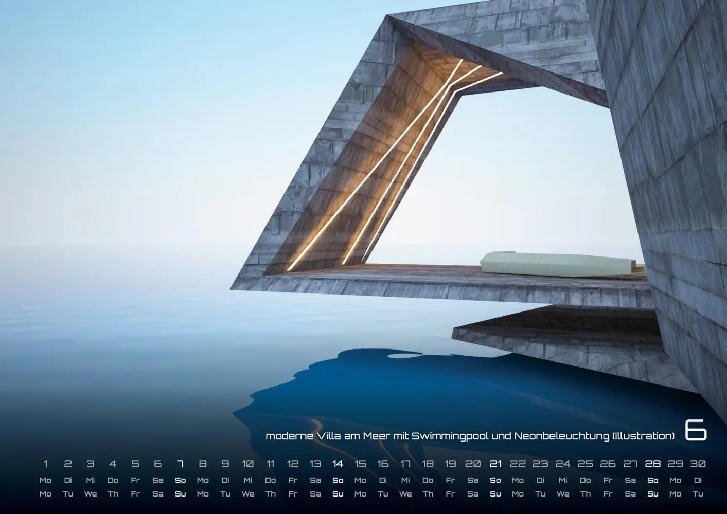 Bild: 9783986735388 | Architektur - faszinierende Baukunst - 2026 - Kalender DIN A3 | 15 S.