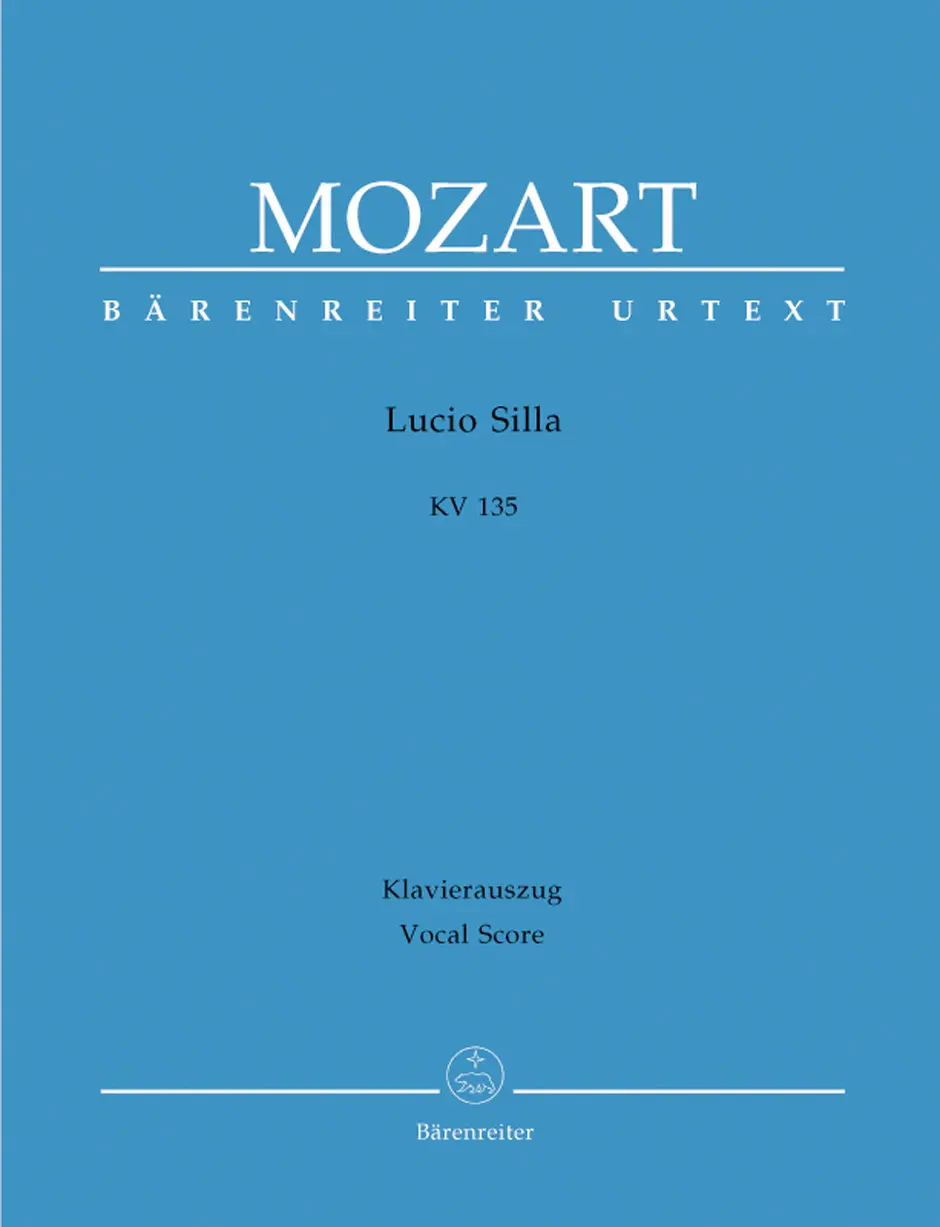 Cover: 9790006505388 | Lucio Silla KV 135 | Wolfgang A Mozart | Buch | 463 S. | Deutsch