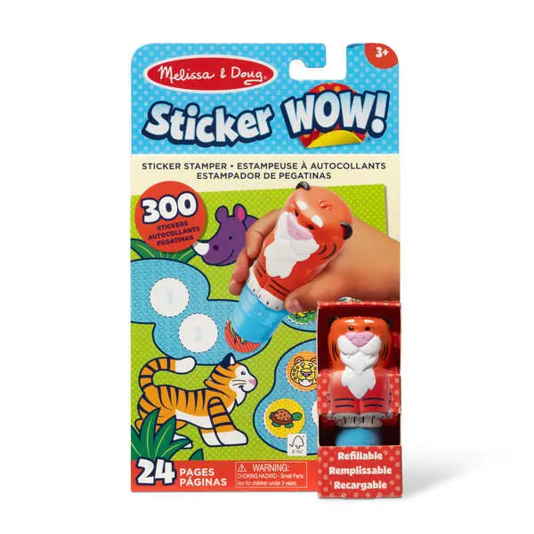 Cover: 681147005488 | MAC Sticker Wow Tiger Sticker Stempelset | Karton | 48800 | Deutsch