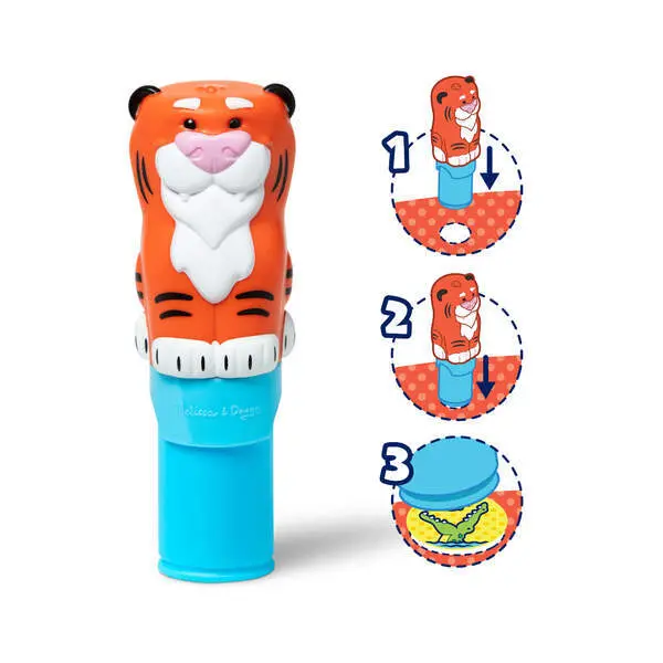 Bild: 681147005488 | MAC Sticker Wow Tiger Sticker Stempelset | Karton | 48800 | Deutsch