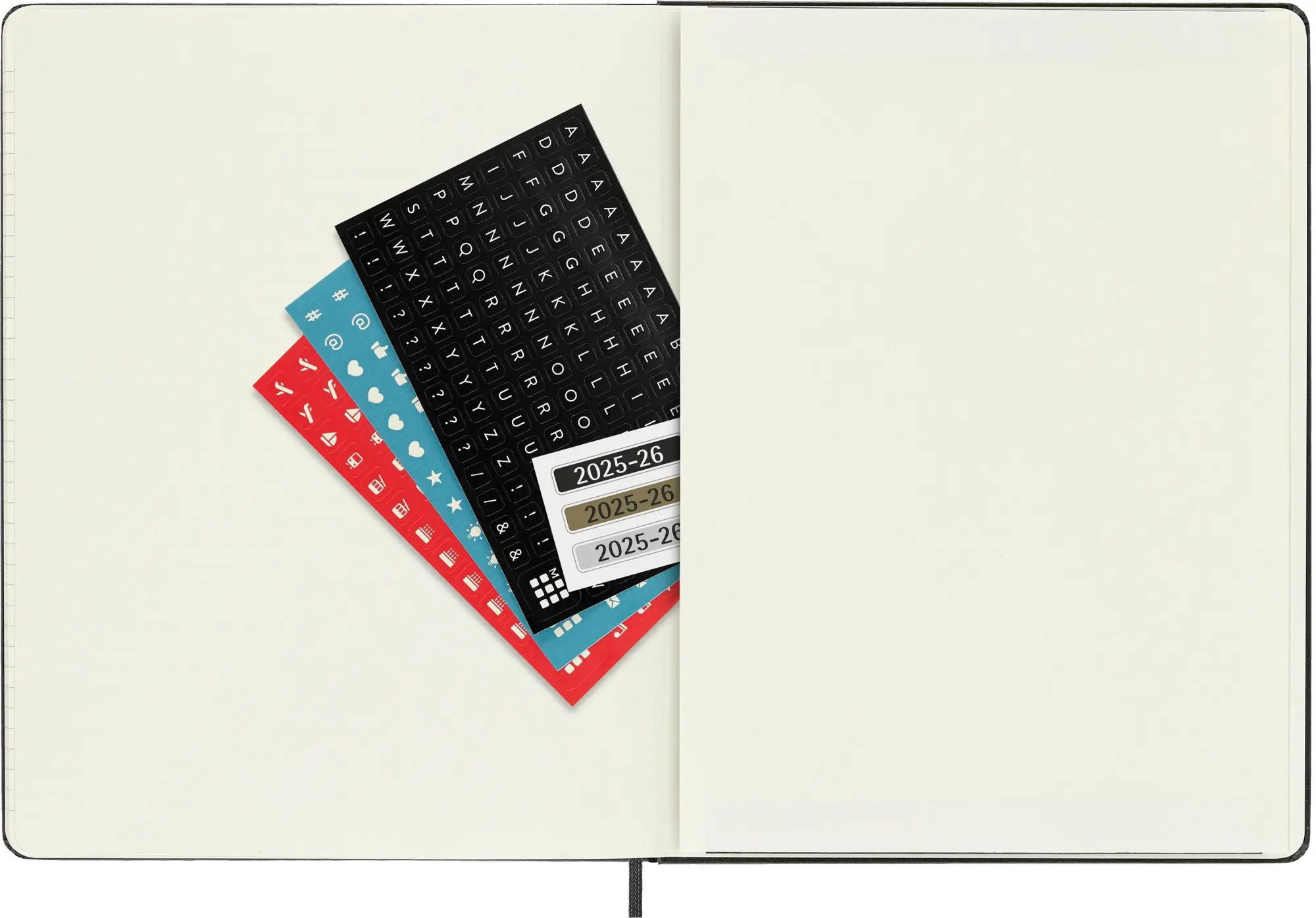 Bild: 8056999275488 | Moleskine 18 Monate Wochen Notizkalender 2025/2026, XL, 1 Wo = 1...