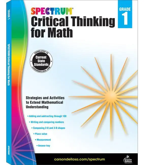 Cover: 9781483835488 | Spectrum Critical Thinking for Math, Grade 1 | Spectrum | Taschenbuch
