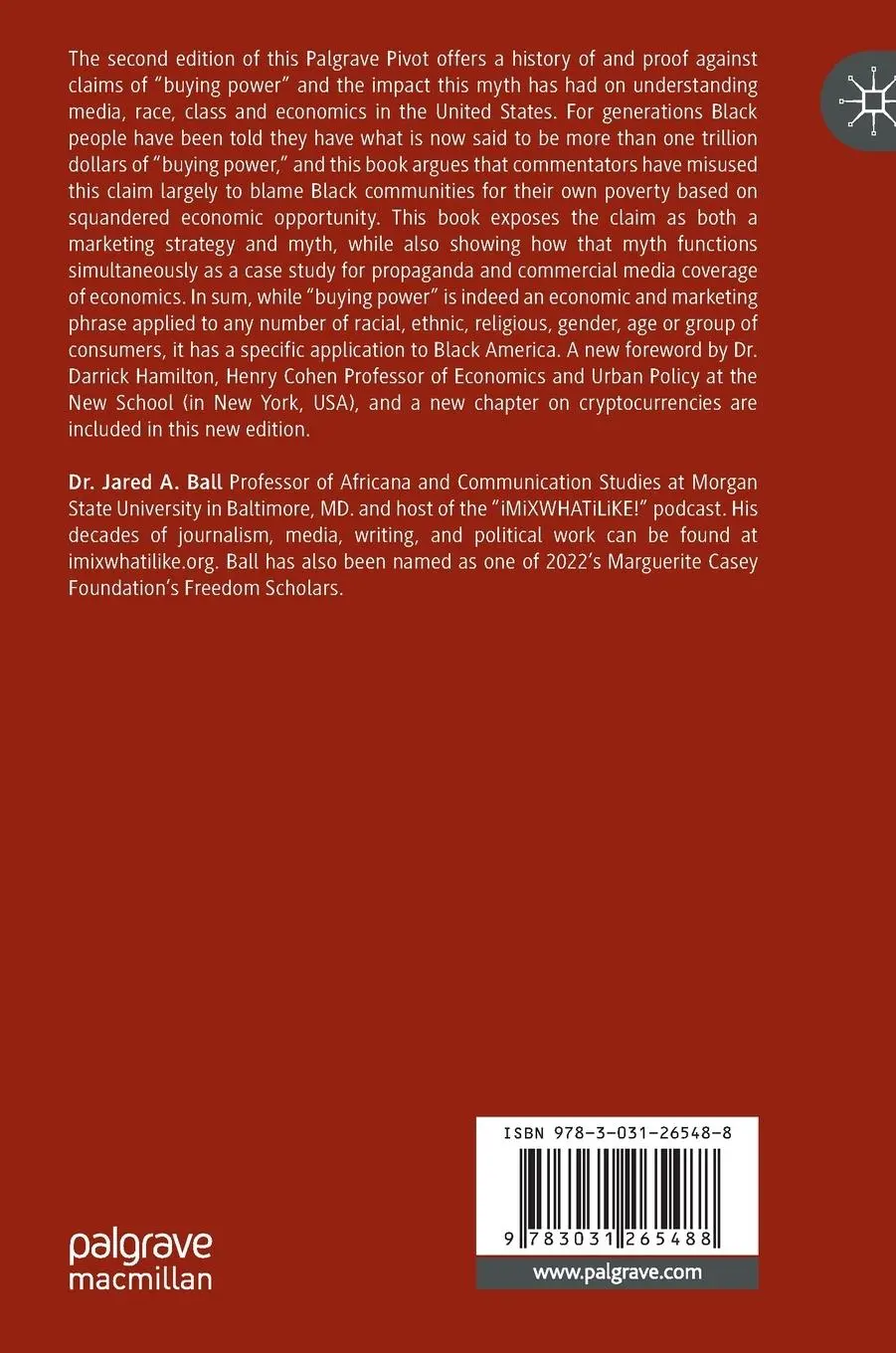 Rückseite: 9783031265488 | The Myth and Propaganda of Black Buying Power | Media, Race, Economics
