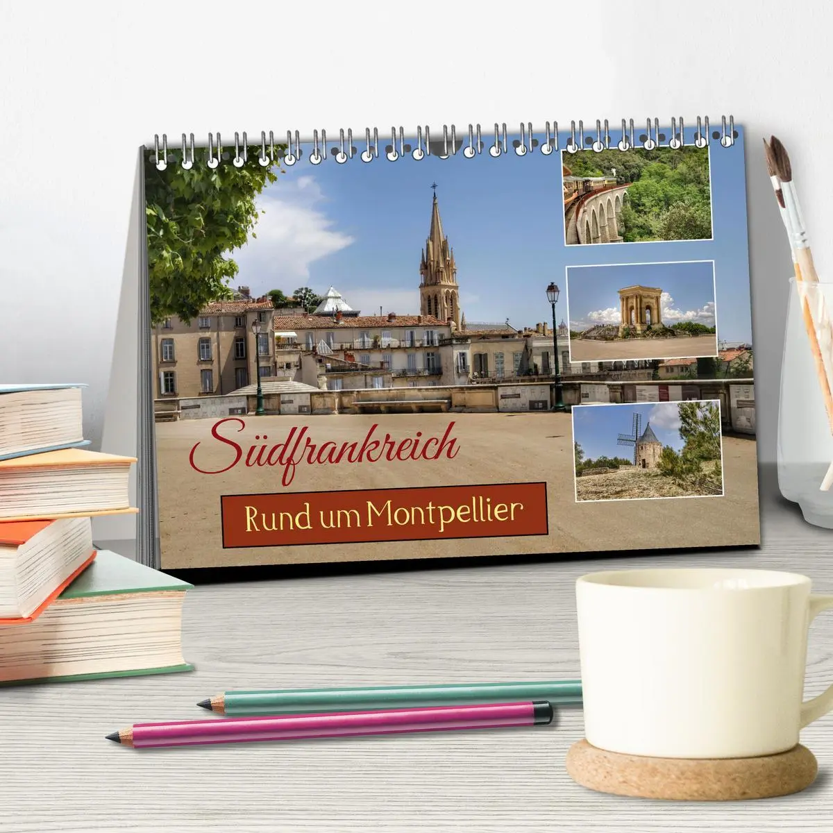 Bild: 9783457515488 | Südfrankreich - Rund um Montpellier (Tischkalender 2026 DIN A5...