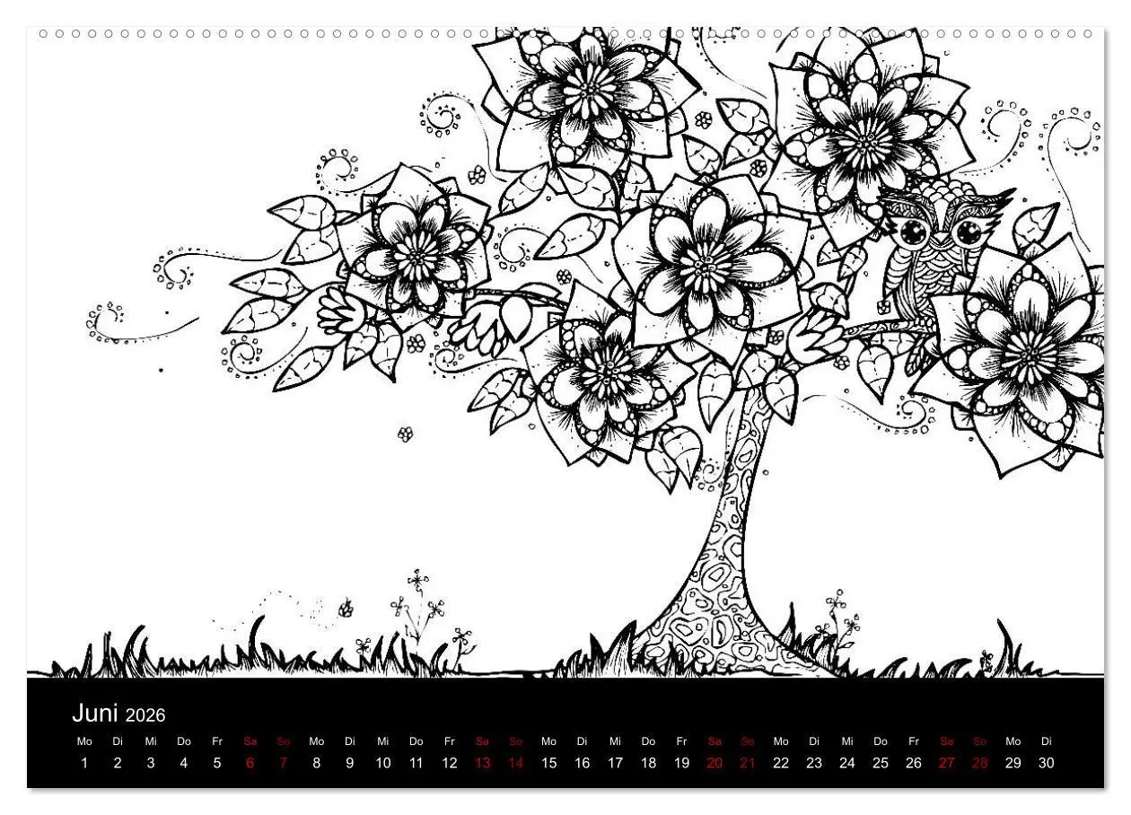 Bild: 9783457755488 | Bezaubernde Mini-Monster - Ein Ausmal-Kalender (hochwertiger...