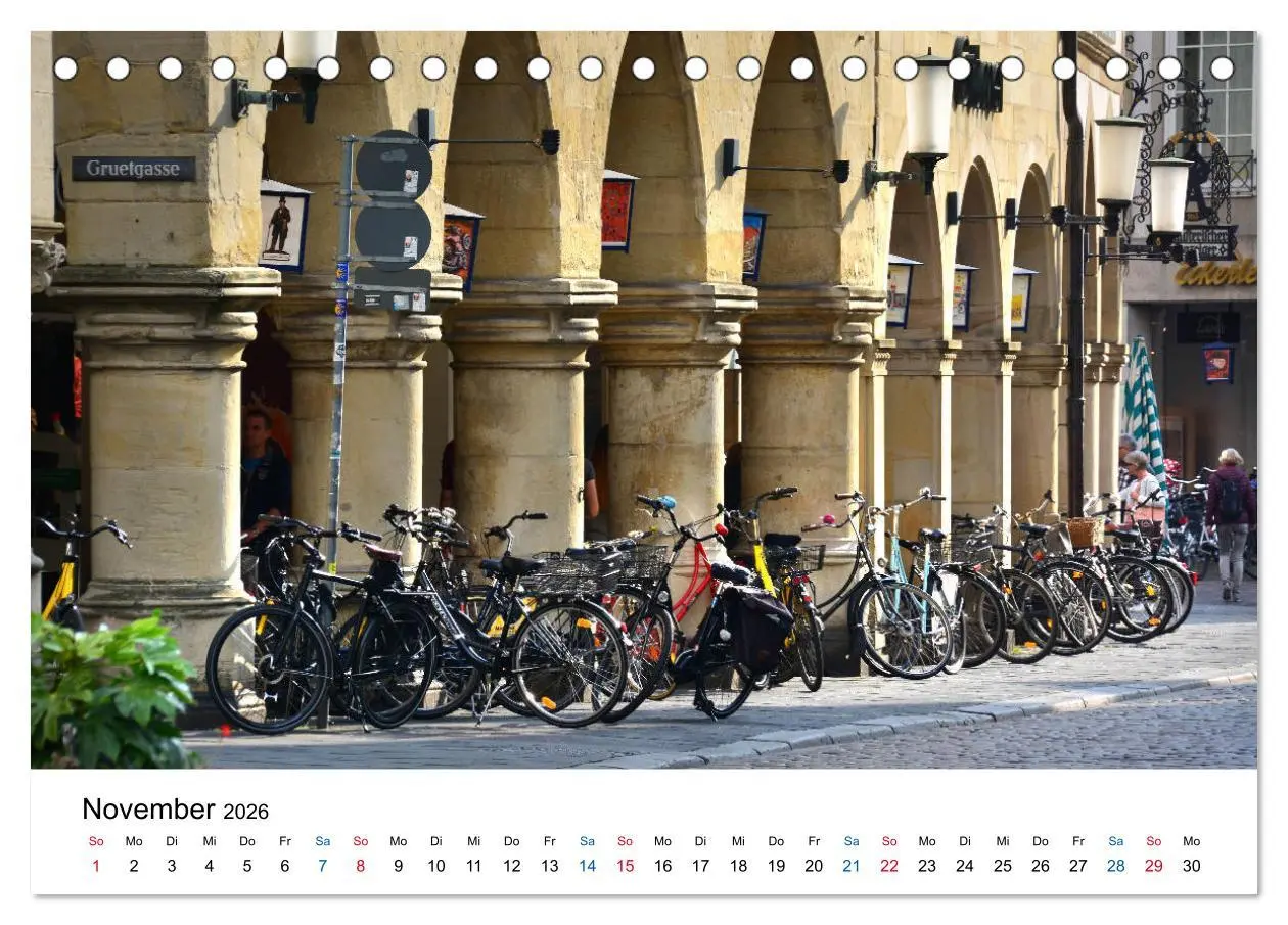 Bild: 9783457825488 | Münster - die liebenswerte Fahrradstadt (Tischkalender 2026 DIN A5...