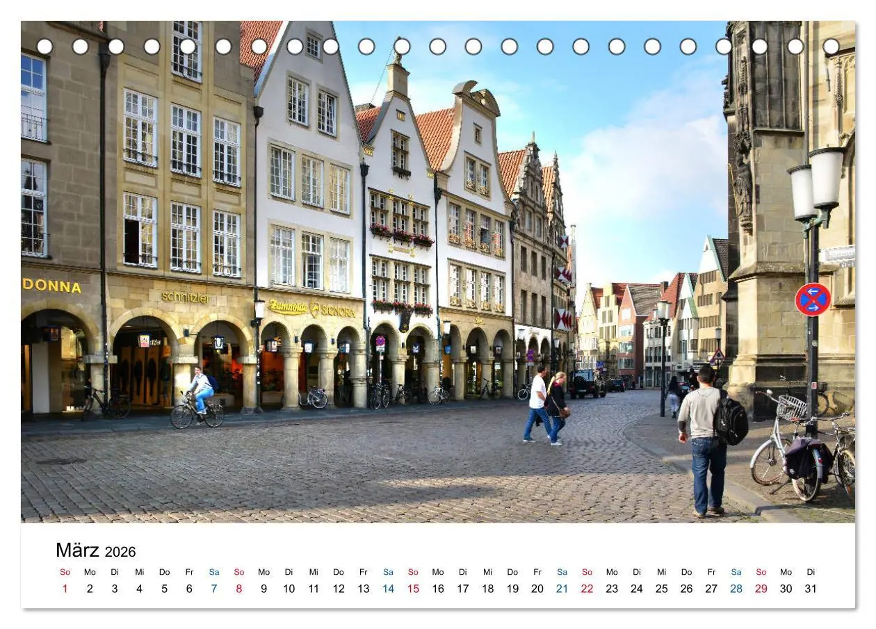 Bild: 9783457825488 | Münster - die liebenswerte Fahrradstadt (Tischkalender 2026 DIN A5...